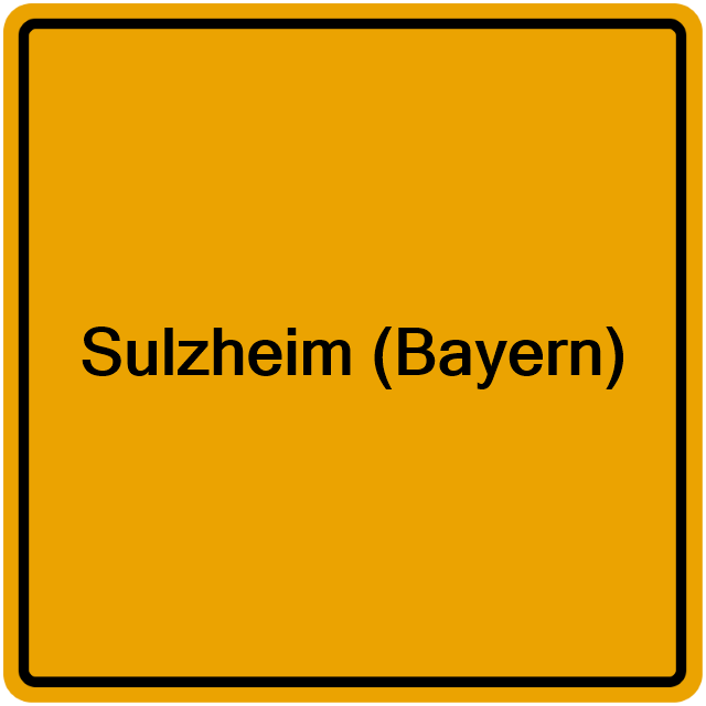 Einwohnermeldeamt24 Sulzheim (Bayern)